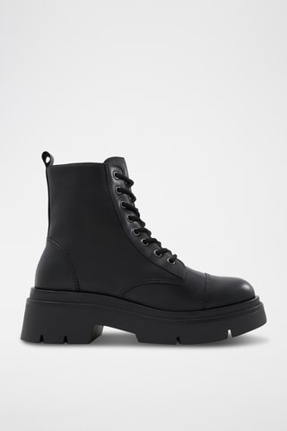 Bottines en cuir Marthia - Noir