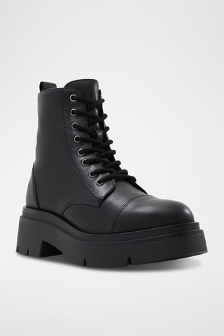 Bottines en cuir Marthia - Noir
