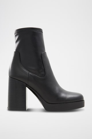 Bottines en cuir Seraphica - Noir