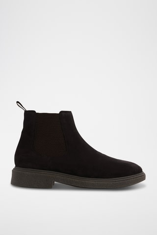 Boots en cuir Zeddyy - Marron foncé