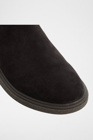 Boots en cuir Zeddyy - Marron foncé