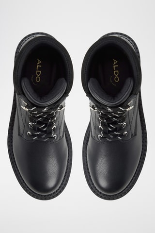 Bottines en cuir Lewellan - Noir