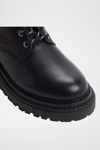 Bottines en cuir Lewellan - Noir