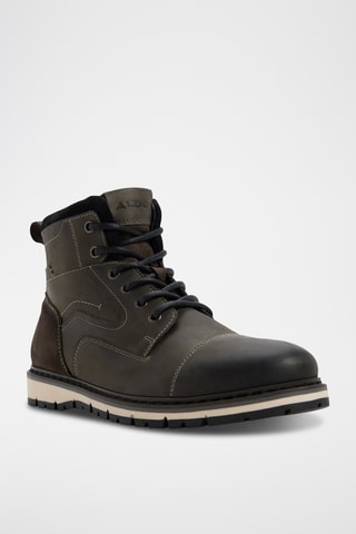 Boots en cuir Armie - Anthracite