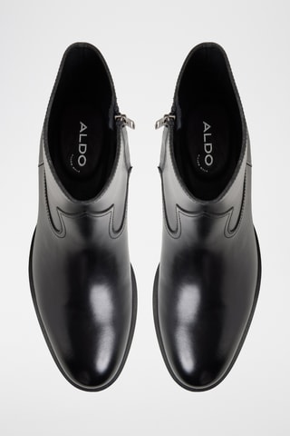 Boots en cuir Calix - Noir