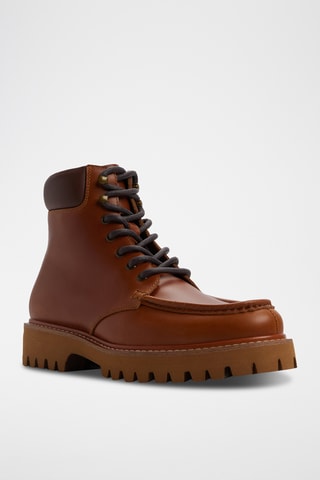 Boots en cuir Grier - Marron