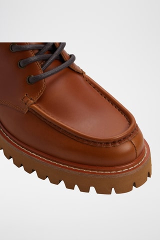 Boots en cuir Grier - Marron