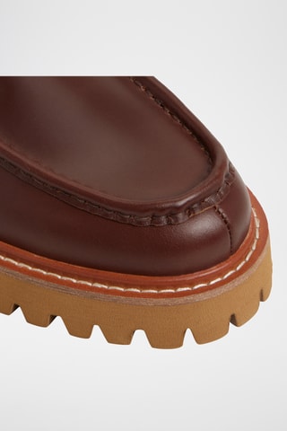 Boots en cuir Grier - Marron