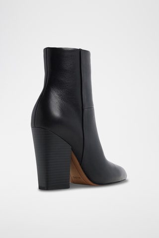 Bottines en cuir Karinaa - Noir