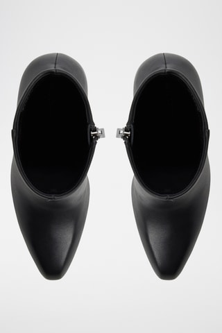 Bottines en cuir Karinaa - Noir