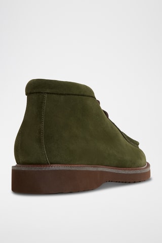 Boots en cuir Davie - Vert