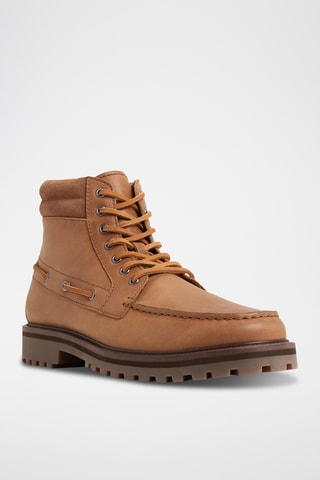 Boots en cuir Farrell - Marron clair