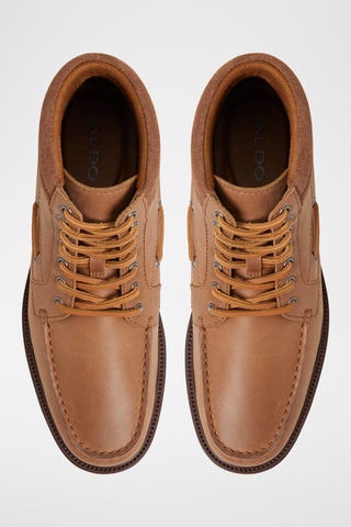 Boots en cuir Farrell - Marron clair