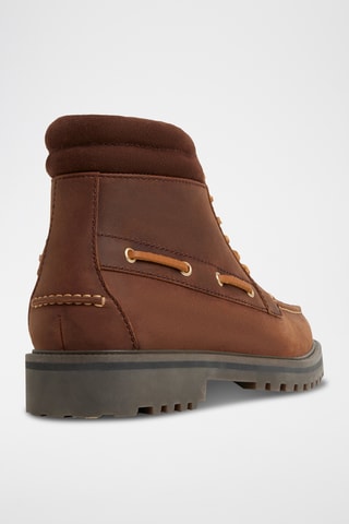 Boots en cuir Farrell - Marron