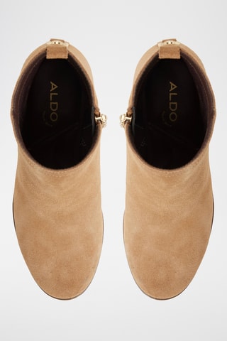 Bottines en cuir Noemia - Beige