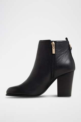 Bottines en cuir Noemia - Noir