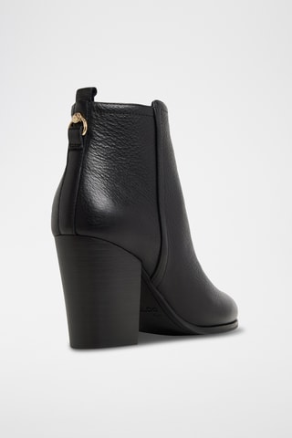 Bottines en cuir Noemia - Noir
