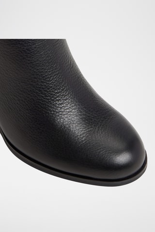 Bottines en cuir Noemia - Noir