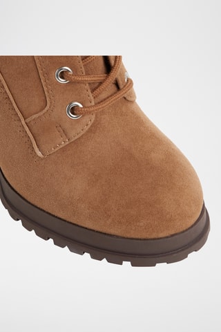 Bottines en cuir Rebelliously - Marron