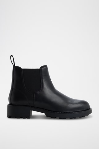 Bottines en cuir Faversham - Noir