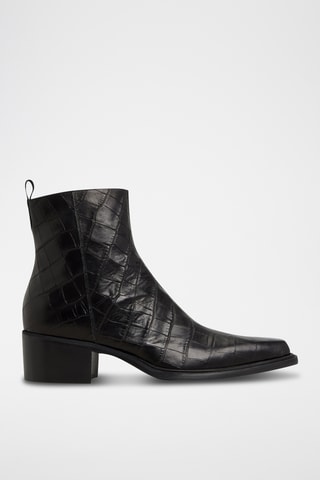Boots en cuir Zappa - Noir