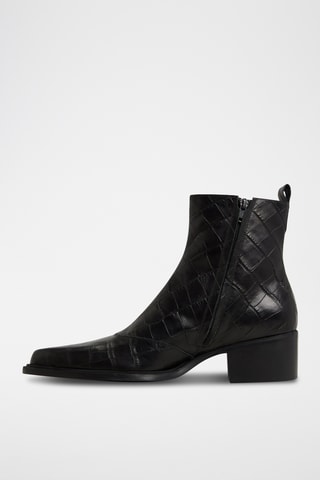 Boots en cuir Zappa - Noir