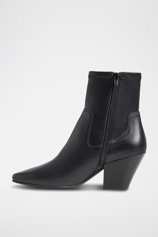 Bottines en cuir Adwaodith - Noir