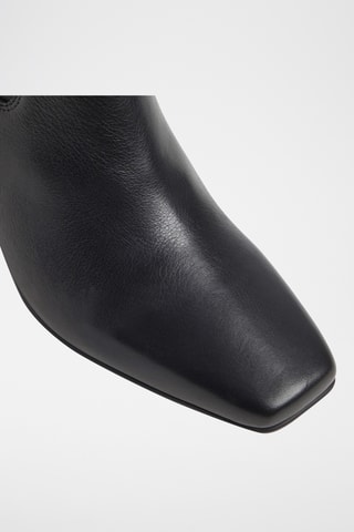 Bottines en cuir Adwaodith - Noir