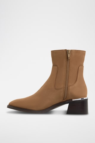 Bottines en cuir Meraendar - Marron