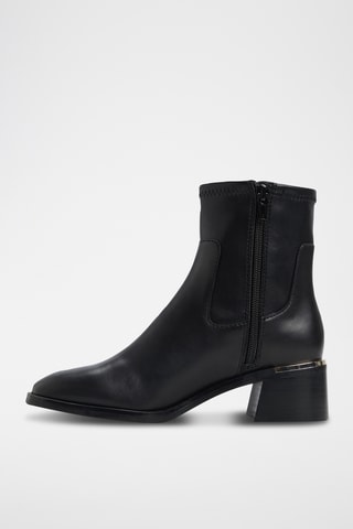 Bottines en cuir Meraendar - Noir