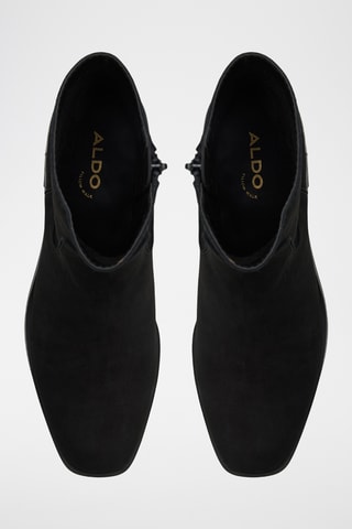 Bottines en cuir Meraendar - Noir