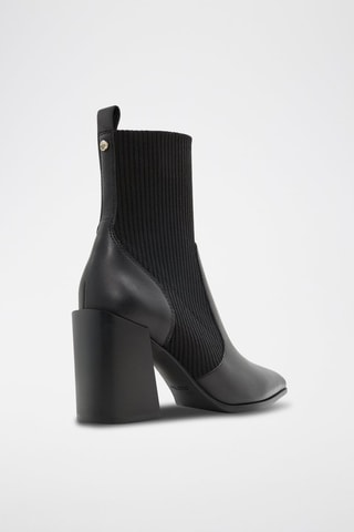 Bottines en cuir Ganina - Noir
