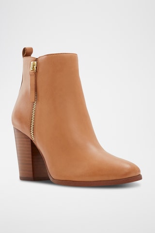 Bottines en cuir Noemieflex - Camel