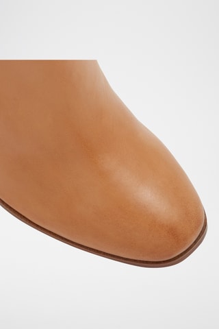 Bottines en cuir Noemieflex - Camel