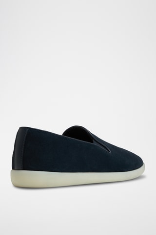 Slip-on en cuir Seawind - Bleu marine
