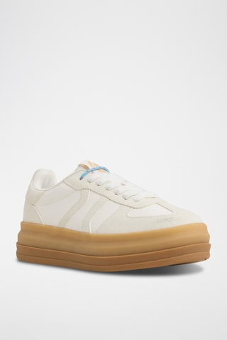 Baskets plateformes Elabrintar - Blanc