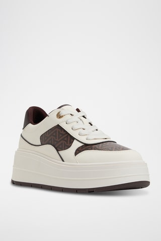 Baskets plateformes Whallian - Blanc