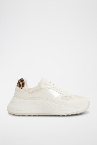 Baskets plateformes Kenbarry - Crème