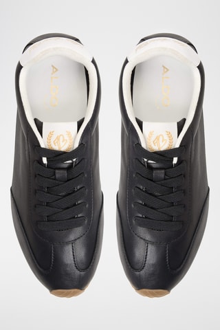 Baskets en cuir Carefree - Noir