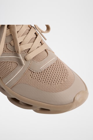 Baskets plateformes Lipton - Taupe