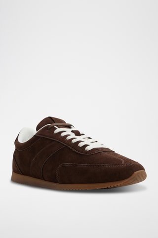 Baskets en cuir Nathaniel - Marron