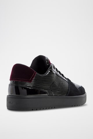 Baskets vernies Zethan - Noir
