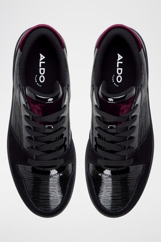 Baskets vernies Zethan - Noir