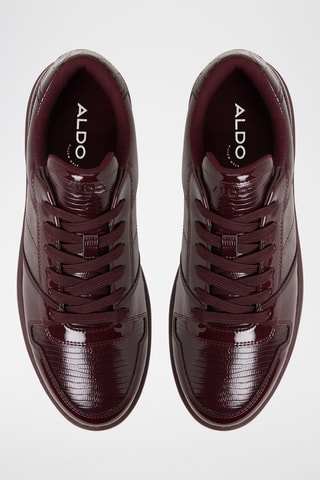 Baskets vernies Zethan - Bordeaux