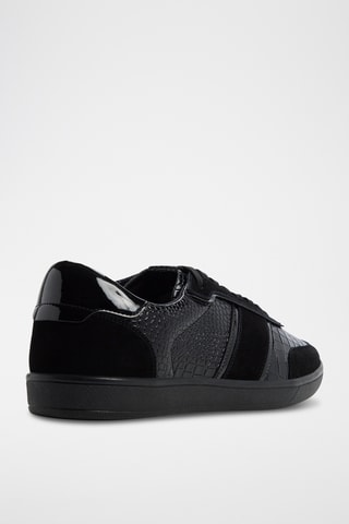 Baskets vernies Uptown - Noir