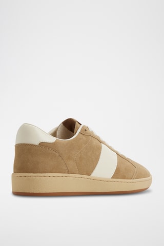 Baskets en cuir Roscoe - Beige