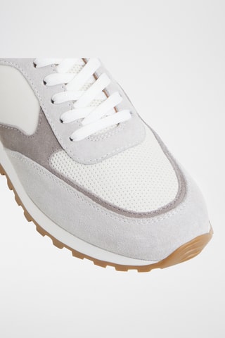 Baskets en cuir Gordo - Gris