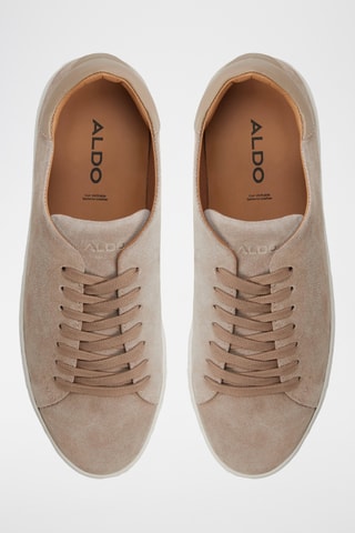 Baskets en cuir Fonzo - Taupe