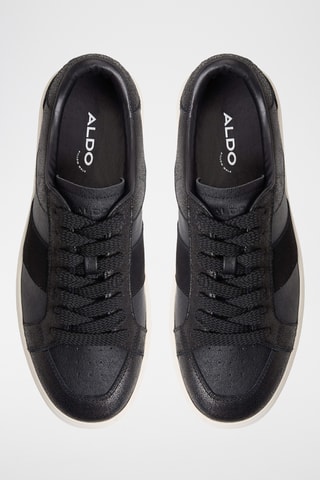 Baskets en cuir Braxton - Noir