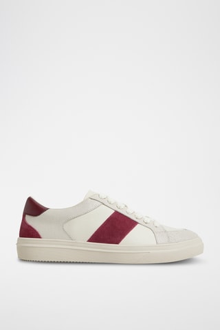 Baskets en cuir Braxton - Blanc